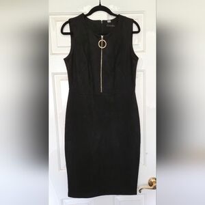 Calvin Klein Strapless Black Dress